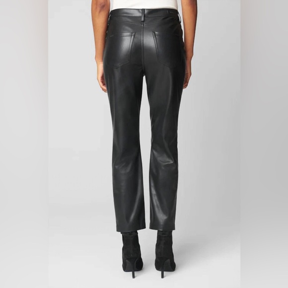 [BLANKNYC] High Rise Vegan Leather Straight Leg Need You Tonight Pants SZ 29 NWT - Picture 3 of 8